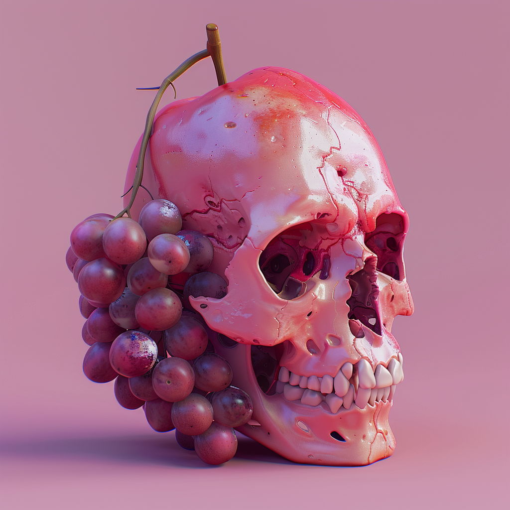 Red grape skullz